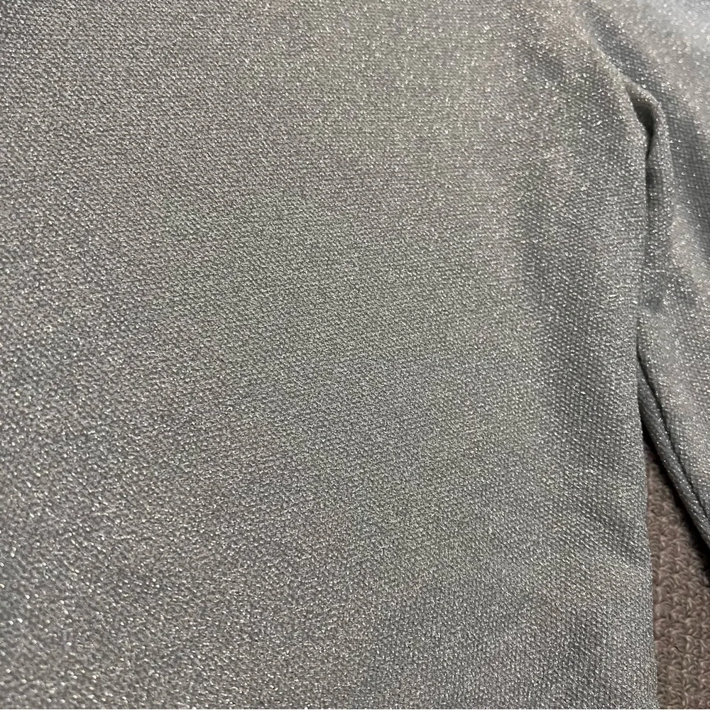 Habitual Kids Silver Glitter Sparkle Girl’s Sweater - 10